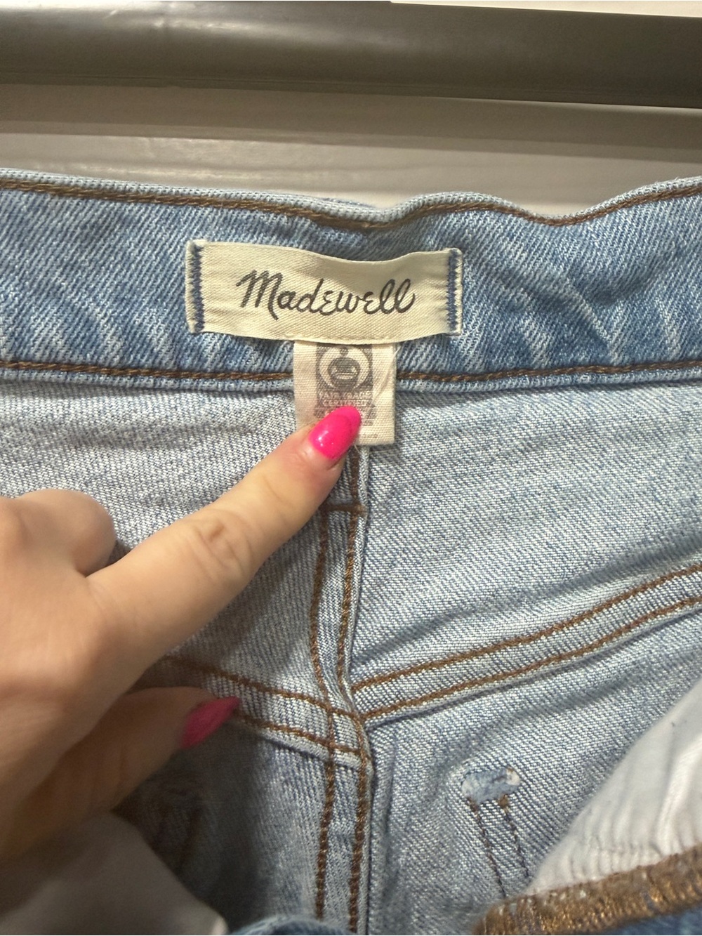 Madewell Light Blue High-Rise Women's Jeans - Picture 1 of 5